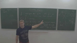 Леонид Рыбников, Алгебры Ли и их представления, занятие 1