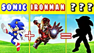 Fusing SONIC & IRONMAN Into Ultimate GOD Superhero (Gta 5 mods)