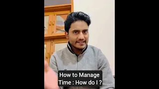 My Routine - 3 Things to do in 24 hrs 🫠🫨 : How to Manage Time ?