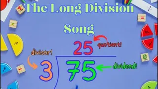 The Long Division Song | Long Division Steps | Long Division Song for Kids | Silly School Songs