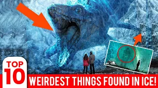 TOP 10 WEIRDEST Things found FROZEN in ICE!