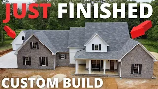 JUST FINISHED CUSTOM BUILD! First EVER site built home tour! 4 bed/3.5 Bath | "Site Built Saturday"