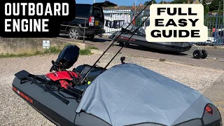 Outboard Engines For Beginners - Small Inflatable Boat - Complete Guide - Tohatsu 9.8HP