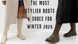 THE MOST STYLISH BOOTS & SHOES FOR WINTER 2024. NEWS AND TRENDS OF THE SEASON