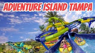 Adventure Island Tampa ||  Islands of Adventure Rides