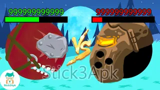 MARROWKAI vs GRIFFON HACK POWER X999999 HP, MAX LEVEL GIANT SCALE | Stick War Legacy Mod - Stick3Apk