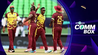 #WIvPNG | Cricbuzz Comm Box: #PNG's top order collapses vs #WI, score at 57/4 after 10 overs
