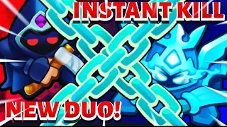 Rush Royale - NEW INSTANT KILL DUO! WHAT A CRAZY OUTCOME! BEST PVP DECK ATM! TIPS AND TRICKS ⚠️!