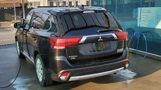 MITSUBISHI OUTLANDER PHEV 2018 гибрид с Канады ,обзор.