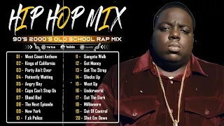 HIP HOP MIX   B I G, Snoop Dogg, Ice Cube, 2Pac, 50 Cent, Eminem & More