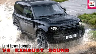 Land Rover Defender V8 Engine and Exhaust Sound