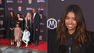 Kobe Bryant's daughter Natalia offers heartfelt tribute at Hollywood Chinese Theatre ceremony