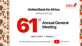 United Bank for Africa Plc. 61st Annual General Meeting