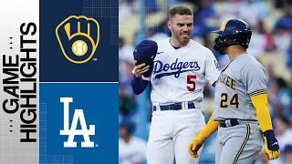 Brewers vs. Dodgers Game Highlights (8/15/23) | MLB Highlights