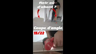 15/22 Finition & Retour d'angle du parquet synthétique ( COREtec pour l'exemple )