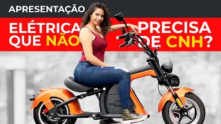 MOTO ELÉTRICA M8 - PRECISA DE CNH? APRESENTAÇÃO MOTO ELÉTRICA WAYY M8 | APRESENTAÇÃO