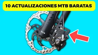 LAS 10 MEJORES ACTUALIZACIONES DE BICICLETAS DE MONTAÑA (QUE NO CUESTAN UN  RIÑÓN) 🚲 SALUD CICLISTA