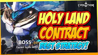 HOLY LAND CONTRACT BEST STRATEGY WITH & WITHOUT CONOR | ETERNAL EVOLUTION