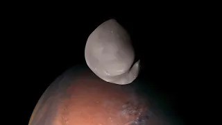 Deimos seen by Hope Mars Mission