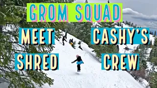 DAY IN THE LIFE of Cashy with her shred crew!