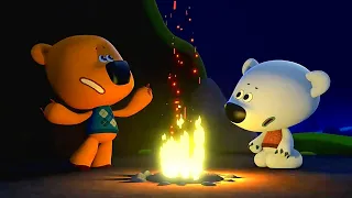 Be-Be-Bears 👻 Bjorn und Bucky 🎃 Gruselgeschichte 👻 Lustige Cartoons für Kinder