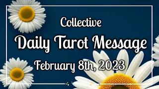 DAILY TAROT MESSAGE 🦋Keep going! A new beginning is right around the corner!  ** February 8th, 2023