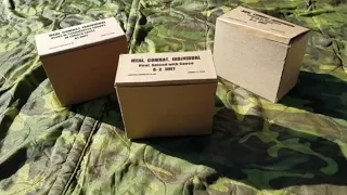 Reproduction Vietnam War C Ration Review