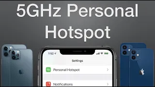 How to Use 5GHz Personal Hotspot Wi-Fi on iPhone 12 & 12 Pro