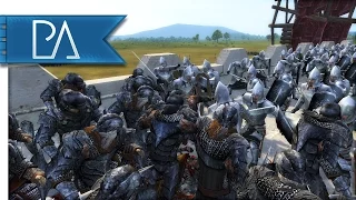 SIEGE AT MINAS TIRITH - Third Age Total War Gameplay