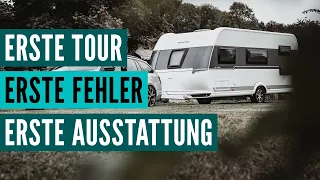 Erste Tour mit Wohnwagen, Erstausstattung und die ersten Fehler (26)