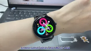 Linwear Latest Fashion Smart Watch LA58 with Quick-Fit Watch Strap#2024 #new