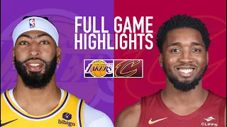 Los Angeles Lakers vs Cleveland Cavaliers Full Game Highlights | November 25 | 2024 NBA Season