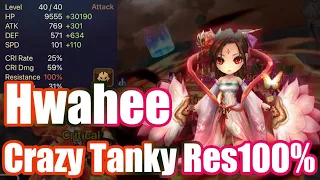 The Power Crazy Tanky Desp Rev Hwahee, No one knows her power🤭🤭🤭【Summoners War RTA】