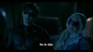 Robin, Hawk y Dove peleando juntos (flashback) - DC TITANS 1x02 - Sub. Español
