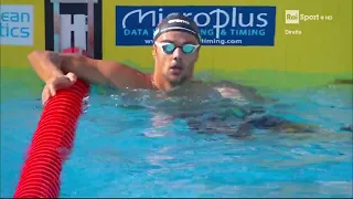 THOMAS CECCON European Swimming Championship ROMA 2022 50 butterfly heat