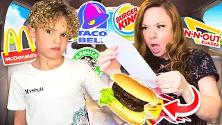 Letting the person in front of us decide what we eat for 24 hours!