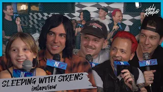 Sleeping With Sirens (ft. Copeland Quinn) interview: 'Complete Collapse', Kellin on Ellen and more!!