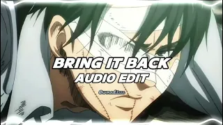 Bring It Back - Travis Porter [Instrumental] | Audio Edit