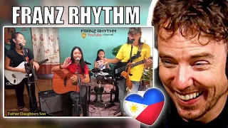 FIRST TIME REACTING TO | Franz Rhythm Family Band | Filipino