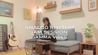 Gamma Vibes - Techno Live Jamming with 2 drum machines