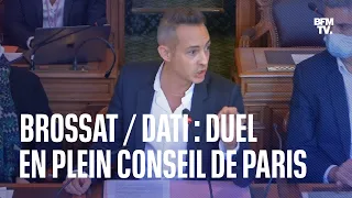 Ian Brossat / Rachida Dati: duel en plein Conseil de Paris