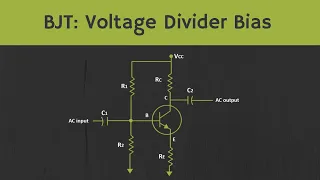 BJT: Voltage Divider Bias Configuration