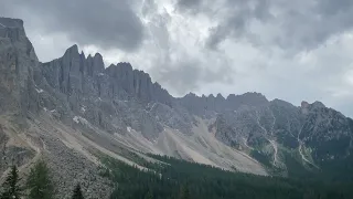 Panorama in the Latemar Group, Dolomites