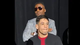 Brandon Moreno has a new bodyguard called Francis Ngannou