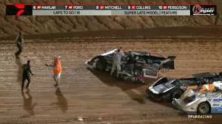 Mack McCarter vs Ashton Winger incident and fight with the Southern Nationals at I-75 Raceway