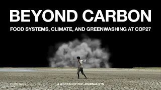 BEYOND CARBON: Food systems, Climate and Greenwashing at COP27 (Media Workshop)