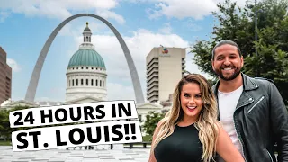 Missouri: 24 Hrs in St. Louis - Travel Vlog | City Museum, Gateway Arch, Riverboat Cruise, and FOOD!