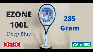 Yonex EZONE 100L 285 Gram - Deep Blue - Racket Tennis - Detec ID