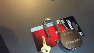 [136] Master 930 Padlock (w/ "Max Pick Resistance") Picked and Gutted
