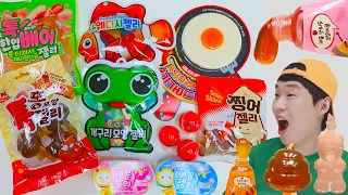 편의점먹방 Convenience Store Mukbang 편의점디저트 Convenience Store Jelly 꿀젤리 볼젤리 HoneyJelly BallJelly JJAEMI째미